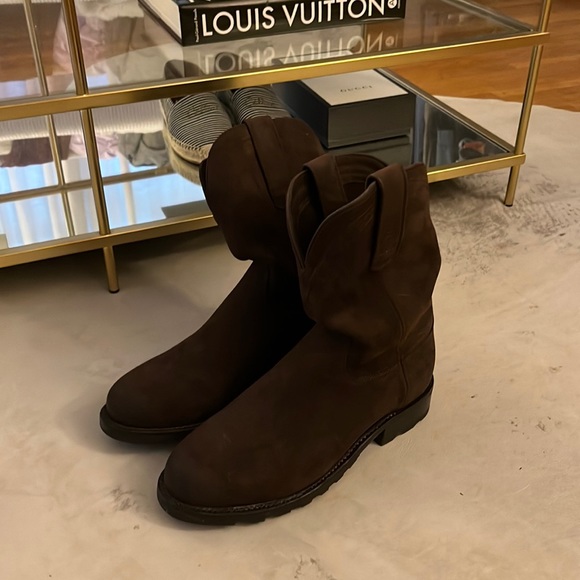 Anthropologie Other - Tevocas suede leather boots